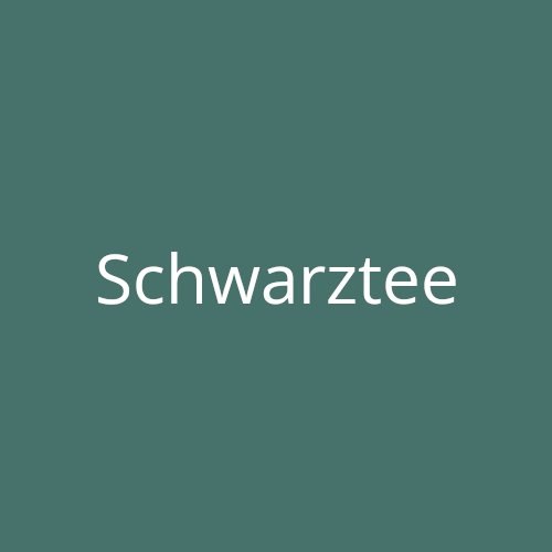 Schwarztees bio, offen und Teebeutel
