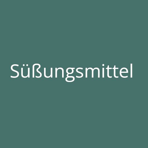 Süssungsmittel