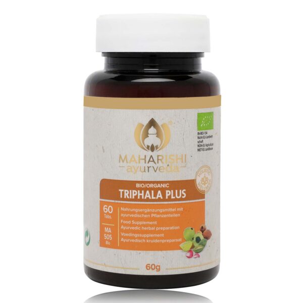 Triphala Plus Bio, 60g / 60Stück